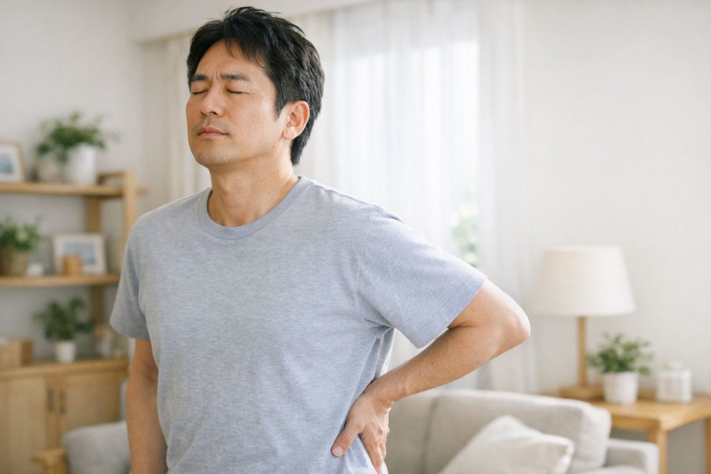 「急に腰が痛くなった‥」イメージ