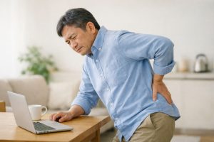 腰に不安を感じている人
