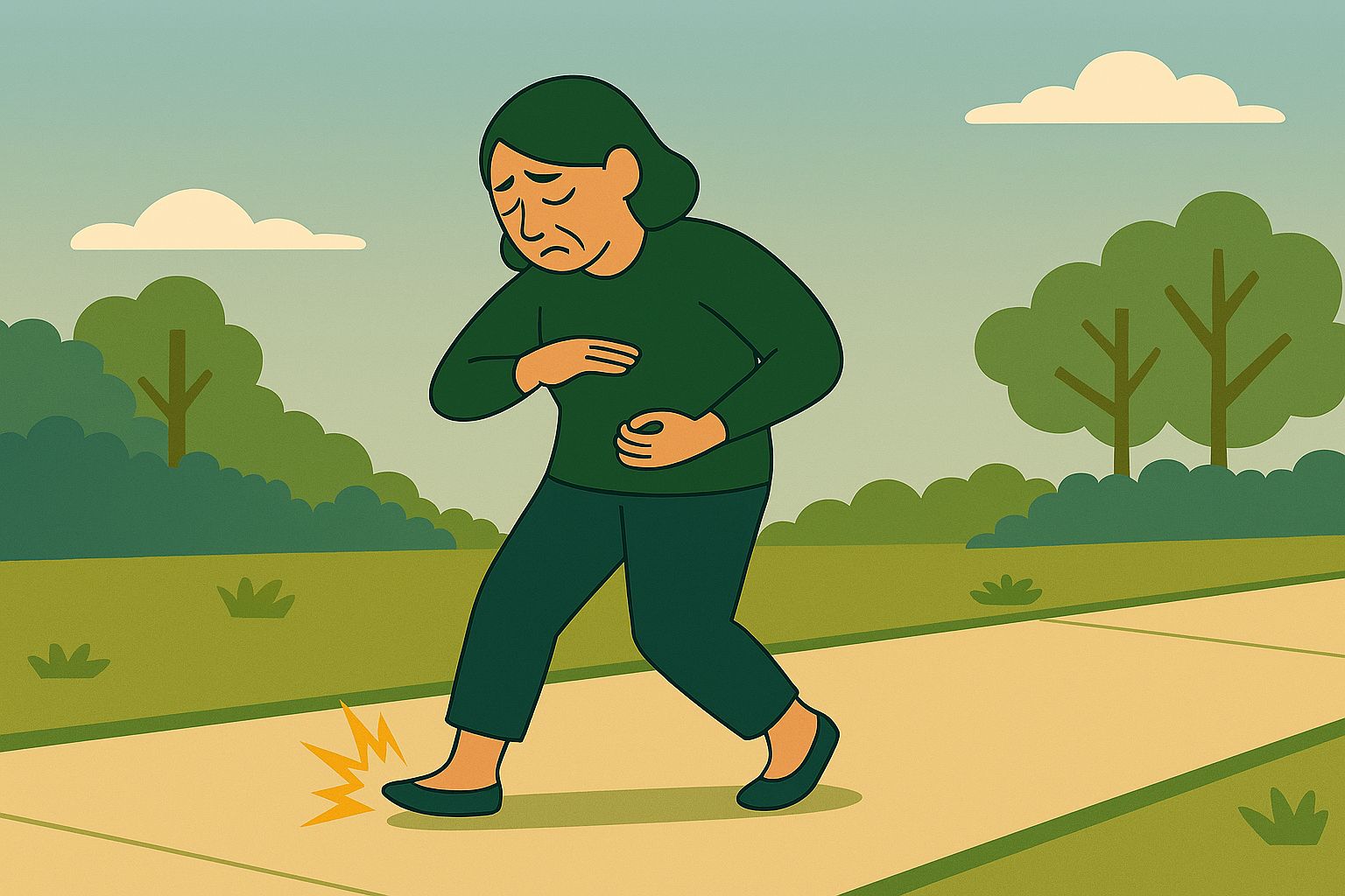 足の痛みと原因