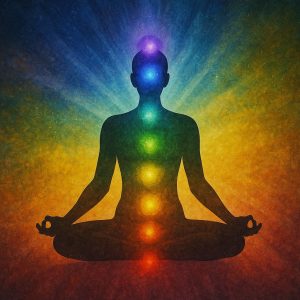 光を集めてチャクラの調整と施術