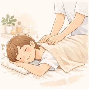 マッサージが気持ちいいイメージ