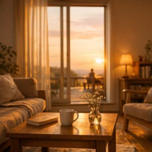 安心感・余韻・静けさを感じる室内