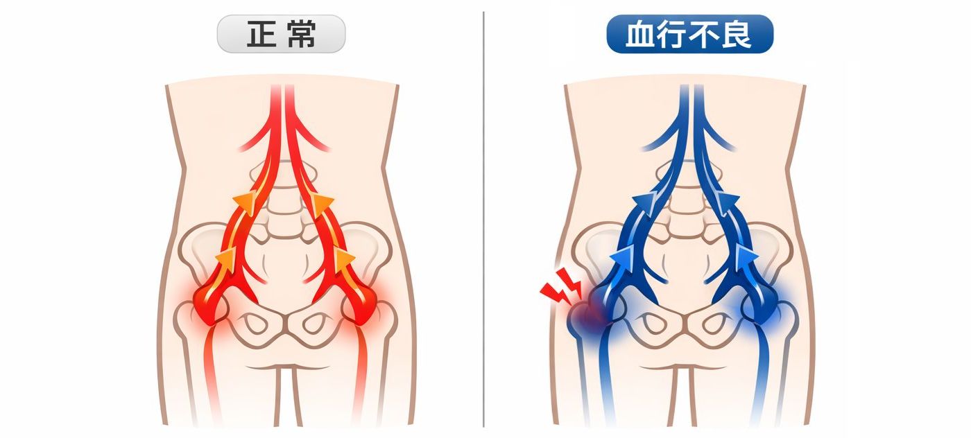 血行の違い