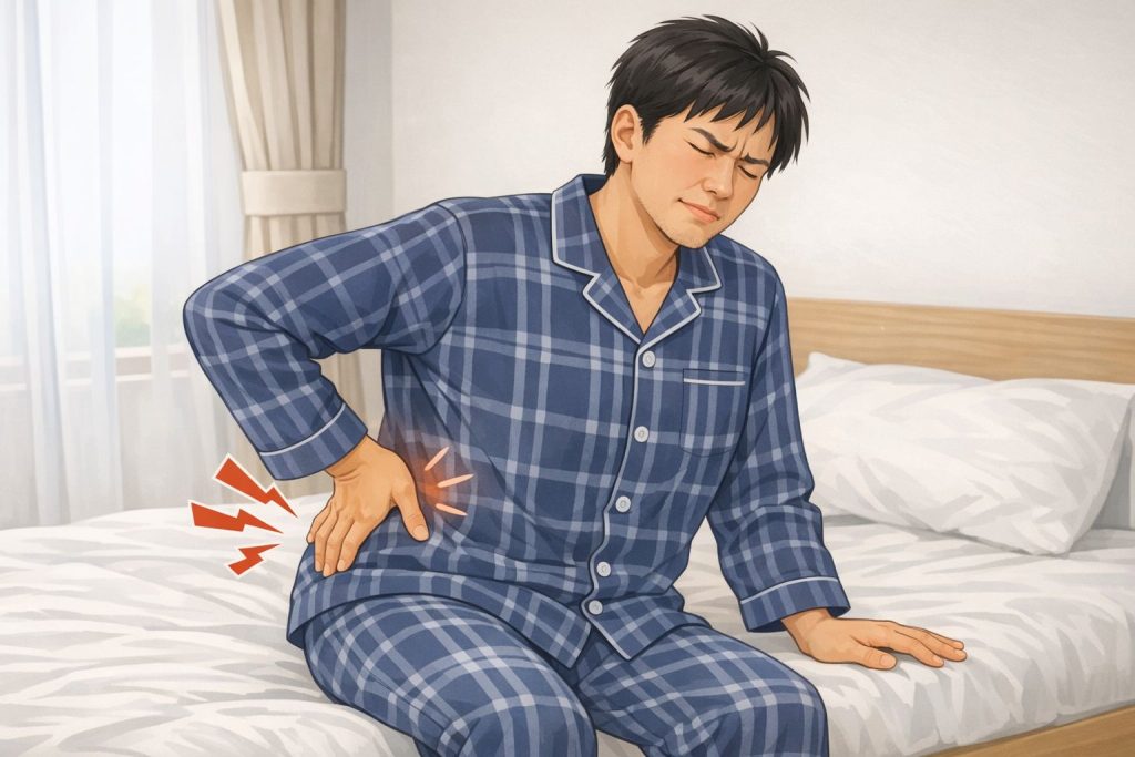 朝の腰痛