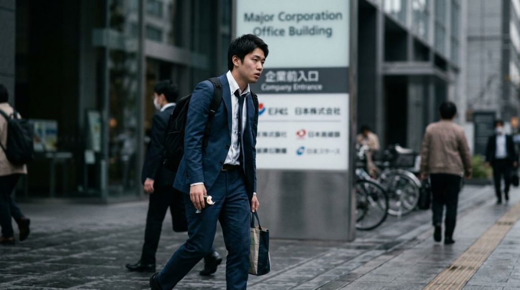 何をしても回復感なく出勤するイメージ
