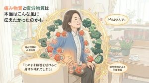 身体は痛みをメッセージとして教えてくれているイメージ