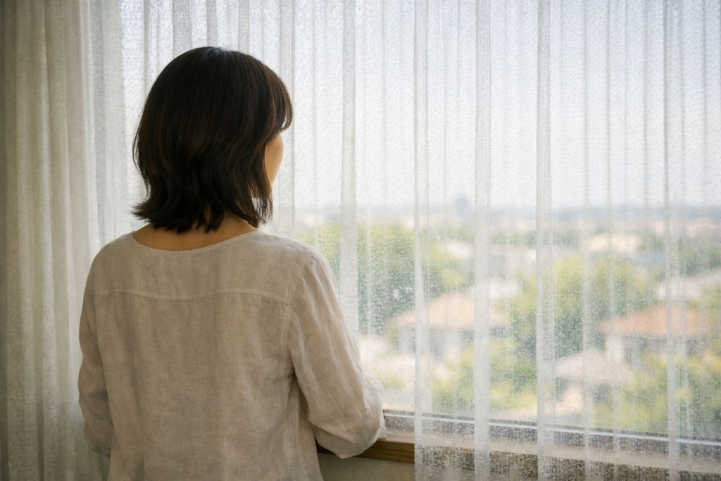 自律神経の不調を感じているイメージ