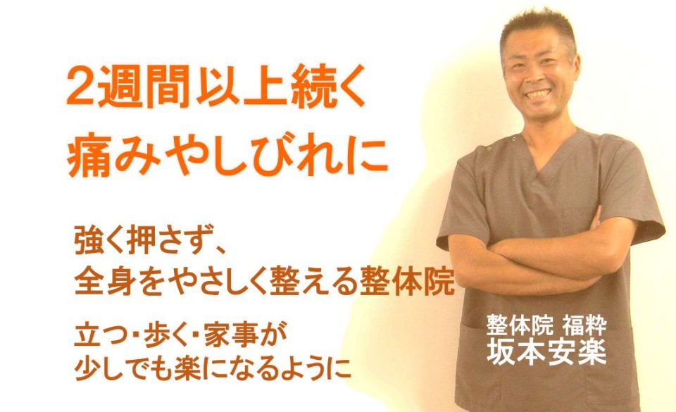 強く押さず、全身をやさしく整える整体院